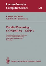 Cover von Parallel Processing: CONPAR 92 VAPP V
