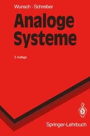 Cover von Analoge Systeme