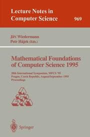 Cover von Mathematical Foundations of Computer Science 1995
