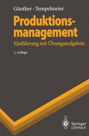 Cover von Produktionsmanagement