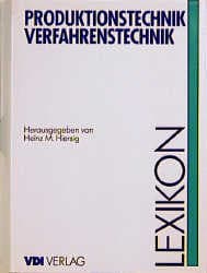 Cover von Lexikon Produktionstechnik Verfahrenstechnik