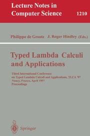 Cover von Typed Lambda Calculi and Applications