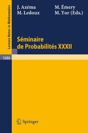 Cover von Seminaire de Probabilites XXXII