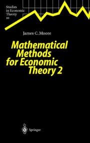 Cover von Mathematical Methods for Economic Theory 2