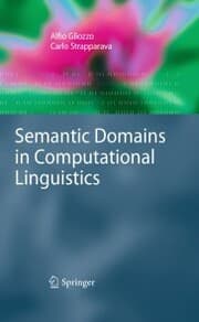 Cover von Semantic Domains in Computational Linguistics