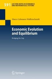 Cover von Economic Evolution and Equilibrium