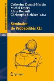 Cover von Séminaire de Probabilités XLI