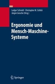 Cover von Ergonomie und Mensch-Maschine-Systeme