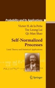 Cover von Self-Normalized Processes
