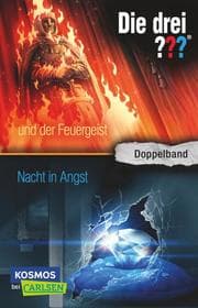 Cover von Die drei ??? und der Feuergeist/Nacht in Angst