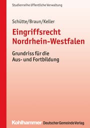 Cover von Eingriffsrecht Nordrhein-Westfalen