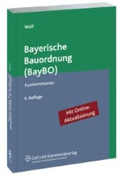 Cover von Bayerische Bauordnung (BayBO)