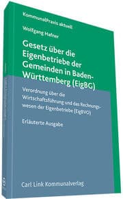 Cover von Gesetz über die Eigenbetriebe der Gemeinden in Baden-Württemberg (EigBG)