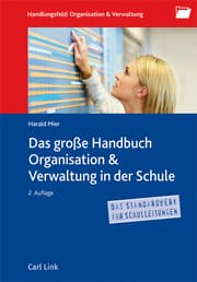 Cover von Das große Handbuch Organisation & Verwaltung in der Schule