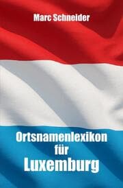 Cover von Ortsnamenlexikon für Luxemburg