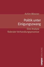 Cover von Politik unter Einigungszwang