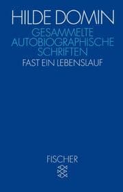 Cover von Gesammelte autobiographische Schriften