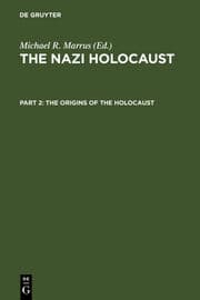 Cover von The Origins of the Holocaust