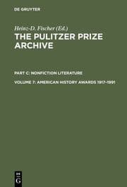Cover von American History Awards 1917-1991