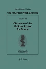Cover von Chronicle of the Pulitzer Prizes for Drama