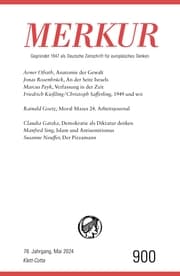 Cover von MERKUR 5/2024, Jg.78