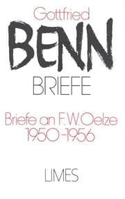 Cover von Briefe an F. W. Oelze. 1950-1956 (Briefe)