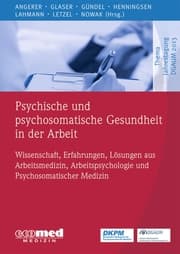 Cover von Psychische und psychosomatische Gesundheit in der Arbeit