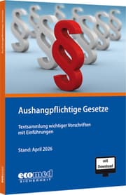 Cover von Aushangpflichtige Gesetze