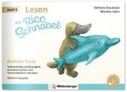 Cover von Lesen mit Rico Schnabel, Heft 5: Einfache Texte - silbierte Ausgabe