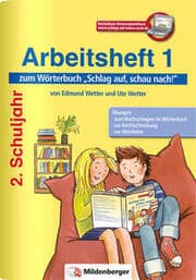 Cover von Schlag auf, schau nach! - Arbeitsheft 1, Klasse 2, Neubearbeitung