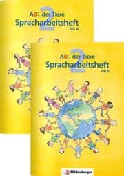 Cover von ABC der Tiere 2 - Spracharbeitsheft, Teil A und B