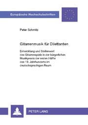Cover von Gitarrenmusik für Dilettanten