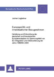Cover von Europapolitik und innerstaatlicher Bezugsrahmen