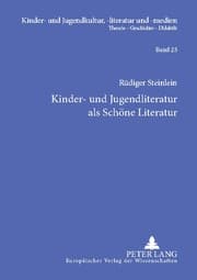 Cover von Kinder- und Jugendliteratur als Schöne Literatur
