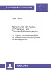 Cover von Korrelationen von Risiken im Programm- und Projektportfoliomanagement