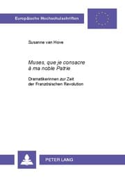 Cover von 'Muses, que je consacre à ma noble Patrie'