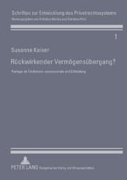 Cover von Rückwirkender Vermögensübergang?