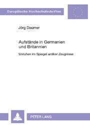 Cover von Aufstände in Germanien und Britannien