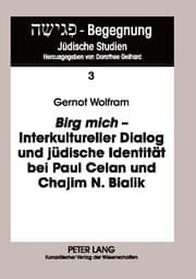 Cover von 'Birg mich' - Interkultureller Dialog und jüdische Identität bei Paul Celan und Chajim N. Bialik