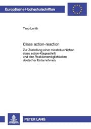 Cover von Class action-reaction