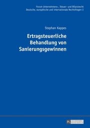 Cover von Ertragsteuerliche Behandlung von Sanierungsgewinnen