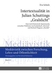 Cover von Intertextualität in Julian Schuttings 'Gralslicht'