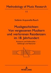Cover von Musikgeschichten: Von vergessenen Musikern und verlorenen Residenzen im 18. Jahrhundert