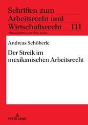 Cover von Der Streik im mexikanischen Arbeitsrecht