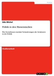 Cover von Politik in den Massenmedien