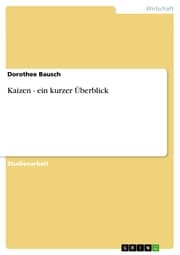 Cover von Kaizen - ein kurzer Überblick