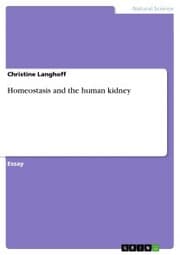 Cover von Homeostasis and the human kidney