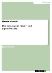 Cover von Der Holocaust in Kinder- und Jugendbüchern