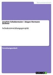 Cover von Schulentwicklungsprojekt