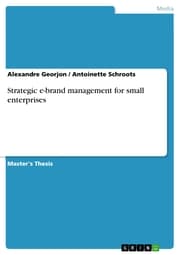Cover von Strategic e-brand management for small enterprises